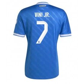 Pánské fotbalový oblečení Real Madrid Vinicius Junior #7 Tretí košile 2025-26 Krátkým Rukávem